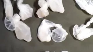 Kondom, Crossdresser, Sperma, Abspritzen, Kleid, Schwuler Sex