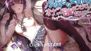 Masturbation Diary - Hentai Game Pornplay - Ep 1 - Fingering Training and Intense Squirting in Front of the Camera