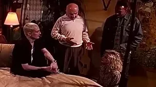 Amazing and Busty Hot Sexy Blonde MILF Gets Sprayed on Her Face and Boobs