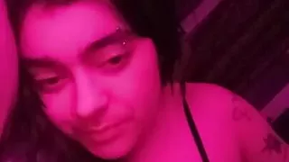 Hot Dreadhead plays with nipple and moans such as a dirty bitch