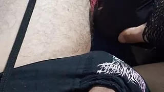 Hot pussy wearing socks till I cum