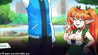 Life in Woodchester v0.11.4 - Park Sex with lewd redheaded babe, human fleshlight