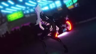 Sexy Dance With Mask + Gradual undressing (3D HENTAI)