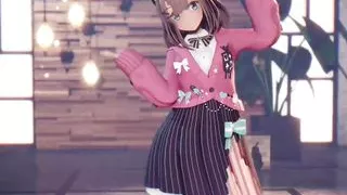 Cute Teen Dancing + Gradual undressing (3D HENTAI)