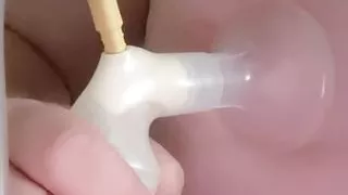 Sissy Amanda hucow milking fat udders