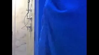 Beautiful milf's tits after shower