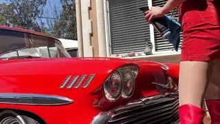 Pedal Pumping 1958 Chevy Impala