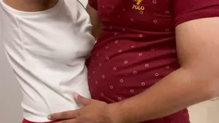 Couple Fucking in the Farwell Party