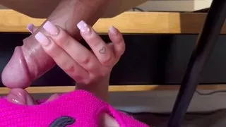 Big dick for Bonnie in the Gloryhole and she starts gagging  BonnieandBunny