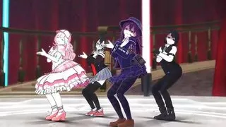 Sexy 4 Teens Dancing With Auto Dildo (3D HENTAI)