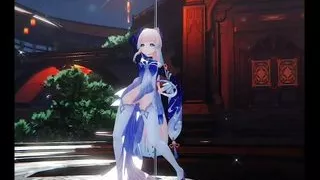 Genshin Impact - Sexy Dance (Focus On Pussy) (3D HENTAI)