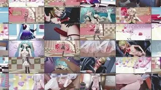 Multiple Girls Dance + Sex (3D HENTAI)
