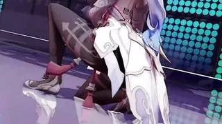 Genshin Impact - Ganyu - Dance With Huge Ass (3D HENTAI)