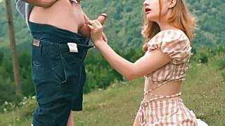 You love to ride, you love to fuck. Fucking My Stepsister in the Woods