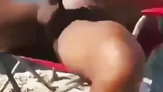 Public cruising nude beach