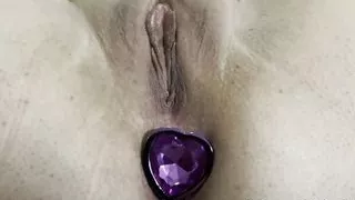 Stretching Lucila's Pussy Before Fucking Her Ass