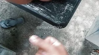 Sri Lanka Step mom Pissing