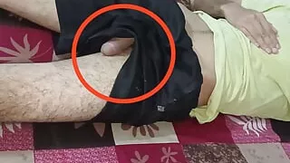 My Stepbrother After party in my room midnight i see his big cock