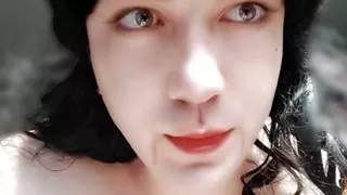 Pretty Cute Blonde Femboy Vampire Shinning Under Sunshine as in Twilight Movie Vampires and Beautiful as an Angel Skin