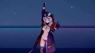 Sexy Teen Dancing Only In Panties (3D HENTAI)