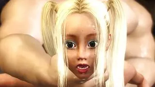 Hard fuck in the dungeon! Big hercules plays with a young blonde