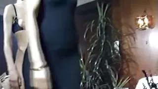 Two amazing ladies from Germany pleasing a cock with their hairy pussies