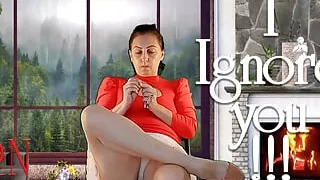 My silk skirt flutters as I do my hair and nails. I look at you from time to time. 2