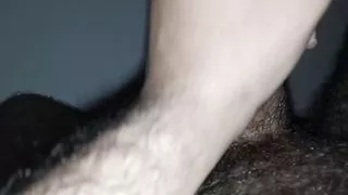 Jerking Off My Big White Cock and Cum
