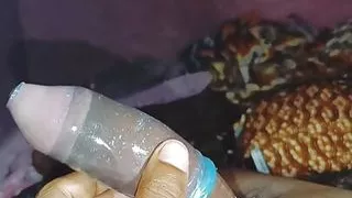 Maine mere bade lund par condom lagake muth mara