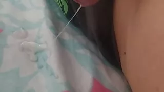 I came in my friend's bed and everything was so fucking sweet