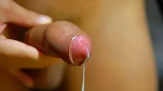 Big Uncut Cock Accidentally Cums Too Early