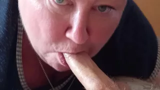 A Friend Woke Me Up With A Deep Blowjob With An Ending In Her Mouth