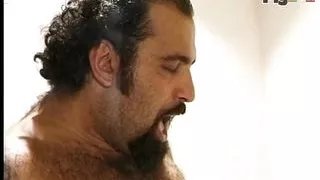 Naughty hot MILF with big natural boobs and hairy pussy in scene 04 from movie Ninfomani vogliose