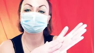 Asmr Breath and Snaps, Medical Gloves. Arya Grander