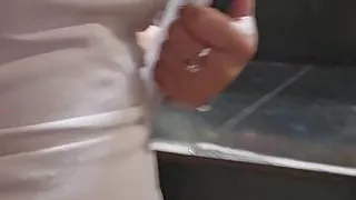 I masturbate in the toilet - Jasmine SweetArabic Arab Camgirl