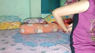 Indian Bengali sweety vabi ko ajj davor ne bahut choda