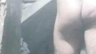 My big ass boy big cock today morning shower time