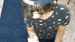 Horny straight guy asks his gay roommate to fuck because his girlfriend refuses (PART 2)