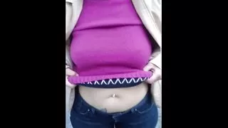 (Public Street) POV Blowjob n Handjob, we almost got Caught