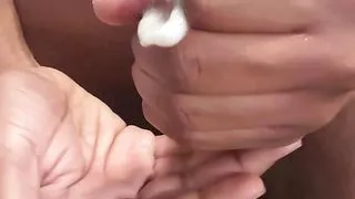 Hairy bbc thick cumshot