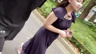 Cute college Japanese slut with big boobs and big butts cheating with big cock