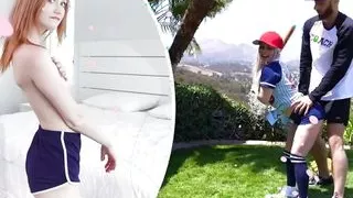 Ready For An All-American 4th Of July Party With The Magnificently Slutty Petite Babe Riley Star?