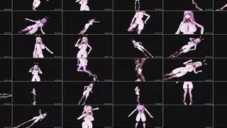 Bunny Girl With Huge Boobs Dancing (3D HENTAI)