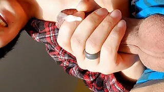 POV You Are Under My Balls Ready For Big CUm Shot