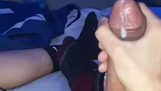 nice big cumshot on myself