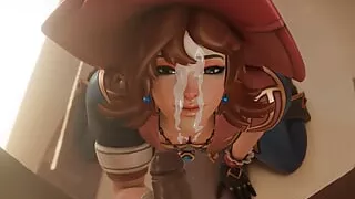 X3D patreonX3D Intense blowjob tasty sweet hot ass buttocks thirsty for cock intense hardcore sex hot delicious pleasure swallow