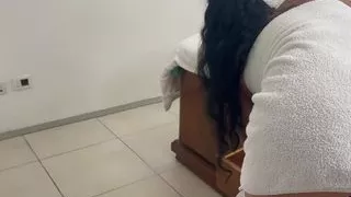 Latina Milf Magnita Orders Pizza But Gets Cock Instead