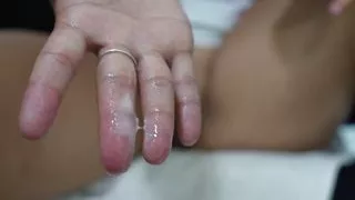 Beautiful black dildo pussy - Jasmine SweetArabic  - Beurette video