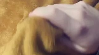 White femboy sissy cock goes brrrrr helicopter