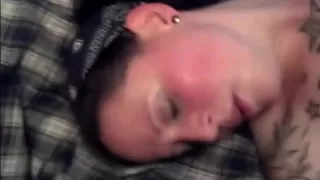 Her First Three Way Swallow And Facial